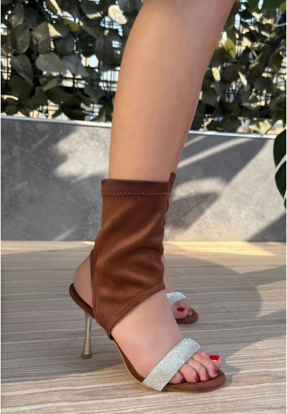 Brit Kahverengi  Süet Booite