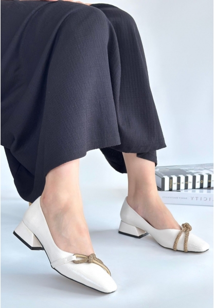 Estay Ten Rugan Topuklu Ayakkabı