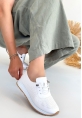 Tone Beyaz Cilt Bağcıklı Spor Ayakkabı