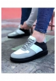 WG011 Beyaz Kömür Erkek Casual Ayakkabı