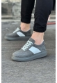  WG011 Gri Süet Erkek Casual Ayakkabı