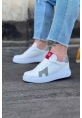  WG040 Beyaz Gri Erkek Casual Ayakkabı