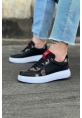 WG040 Siyah Kurukafa Erkek Casual Ayakkabı