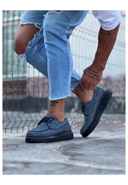 WG503 Lacivert Erkek Günlük Ayakkabı