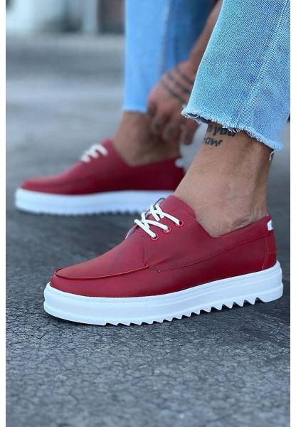  WG506 Kırmızı Erkek Saraclı Casual Ayakkabı